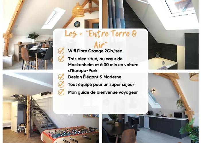 Hébergement de vacances Entre Terre&air *